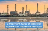 2 important types of industrial wastewater treatment processes