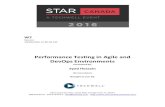Performance Testing in Agile and DevOps Environments