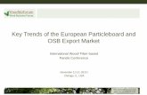 Key trends of the european particleboard export market