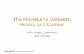The MovieLens Datasets: History and Context