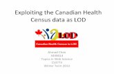 Canadian health census to lod