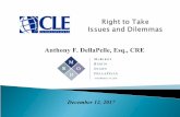 CLE International - Right to Take Issues and Dilemmas