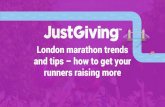 How to activate your London marathon runners