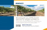 Onset Guide: Bluetooth or USB Field Temp/RH Data Loggers