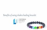 Benefits of using chakra healing bracelet   alakik - universal exports