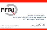 Android Things Security Research in Developer Preview 2 (FFRI Monthly Research Feb 2017)