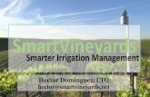 Optimizing water use in agriculture - SmartVinayerds