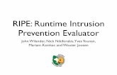 RIPE: Runtime Intrusion Prevention Evaluator
