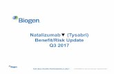 Natalizumab benefit risk update q3 2017