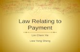 Law relating-to-payment