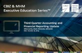 Webinar Slides: Third Quarter 2015 Accounting and Financial Reporting Issues Update