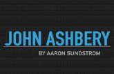 John ashbery presentation