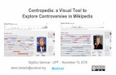 Contropedia: a Visual Tool to  Explore Controversies in Wikipedia (Donald Trump example)