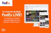 ion Customer Spotlight: The Inside Story of Interactive Content Success Straight from FedEx
