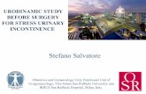 Urodinamic study before surgery for stress urinary incontinence
