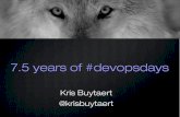 Looking back at 7.5 years of Devopsdays , DOd PDX