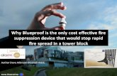 Coanda Effect on Tower Blocks with Blueproof