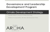 Omaio governance and leadership development program