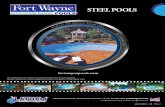 STEEL POOLS - Latham Pool Products · PDF filePAGE 9 STEEL POOLS Factory engineered, the steel wall pool panel is made of corrosion-resistant steel and its strength is unpar- ... your
