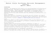 Records Management - maine.gov Web view18.02.1981 · The purpose of this policy is to provide guidance and direction on the creation and management of information and records and