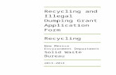Application Instructions - env.nm.gov Web view250 word maximum. Marketing Research. ... Drywall (Gypsum Board) Lumber, wood waste. Food waste. Animal waste. Plastic Bags. Plastic #1