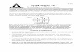 IB-108-C PT-104 Pumping Trap Installation and Maintenance · PDF filePT-104 Pumping Trap Installation and Maintenance ... regarding reservoir pipe sizing or reference reservoir sizing