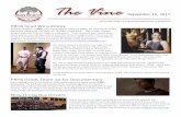 The Vine - Paso Robles Joint Unified School District · PDF fileThe Vine September 15, ... her group were given a special Oscar called “Pierce’s Pick” because it “served as