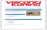 GTR Pump Hardwire Kit Tutorial-v1 - server.tunerassist.com Pump... · 5 | Page STEP 6 – RUN THE TRUNK HARNESS One end of the Trunk Harness plugs into the secondary fuel pump relay