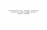 PONCHATOULA HIGH - Tangipahoa Parish School Web viewPonchatoula High School. ... year course designed to assist students in mastering the touch method of key ... develop a clear thesis