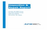 Inspection & Repair Report - Accurate Pumpaccuratepump.com/PDFs/sample_report.pdf · Inspection & Repair Report . Goulds 18 HMO Pump . ... Inspection Report . Page 8 . ... The head