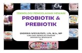 probiotik dan prebiotik - endrikawidyastuti · PDF fileteknologi pengolahan hewani probiotik & prebiotik endrika widyastuti, endrika widyastuti, s.pts.pt,, m.scm.sc, mp, mp ilmu dan