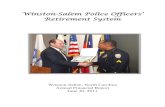 Winston-Salem Police Officers Retirement System WSPORS... · Comparative Statement of Changes in Plan Net Assets ... Winston-Salem Police Officers’ Retirement Commission ... Winston-Salem