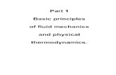 Part 1 Basic principles of fluid mechanics and physical ... · PDF fileBasic principles of fluid mechanics and physical ... Introduction to Fluid Mechanics ... 2 - 1 Chapter 2. Introduction