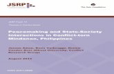 Peacemaking and State-Society Interactions in Conflict ... · PDF filePeacemaking and State-Society Interactions in Conflict-torn ... ADR Alternative Dispute Resolution ... The Southern