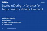 Spectrum Sharing – A Key Lever for Future Evolution of ... · PDF fileFlexi-BS (eNB) LTE Terminals . LTE 2.6 ... LTE 2.3 GHz TDD . Hardware Setup. EPC Application . Emulation . Server