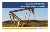 Marcellus Shale Gas - Enerplus - Home · PDF file1 Marcellus Shale Gas Overview • Current land position of ~ 200,000 net acres • 70,000 net operated acres with an average working