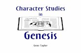 Character Studies In Genesis - Centerville · PDF file-1-Character Studies in Genesis Preface Preface Many people are interested in learning about the lives of others. At nearly any