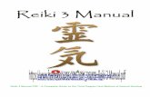 Reiki 3 Manual - Free Reiki Course & Free Healing · PDF fileReiki 3 Manual A Complete Guide to the Third Degree Usui Method of Natural Healing