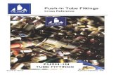 Push-in Tube Fittings - · PDF filePush-in Tube Fittings Cross Reference Book Nº 03 - REV 00 Application Engineering - 2000. INDEX ... FESTO QUICK STAR. MALE CONNECTOR DQ 68 TUBE