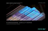Xerox Finishing Solutions - Business Services and Digital ... · PDF fileinserting or booklet making, ... Xerox® Finishing Solutions. ... • Increases speed and efficiency for digital