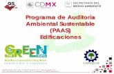 Programa de Auditoría Ambiental Sustentable (PAAS ...ejkrause.com.mx/thegreenexpo.com.mx/2015/memogreen/g25... · • Programa de Certificación de Edificaciones Sustentables (PCES)