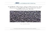 UNHSC Design Specifications for Porous Asphalt · PDF fileUNHSC Design Specifications for Porous Asphalt Pavement and Infiltration Beds ... Gregg Hall 35 Colovos Road Durham, New Hampshire