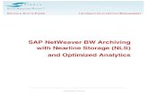 SAP NetWeaver BW Archiving with Nearline Storage …hosteddocs.ittoolbox.com/dolphin_wp_sap_bwarchivingwithnls.pdf · SAP NetWeaver BW Archiving with Nearline Storage (NLS) and Optimized