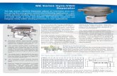 ME Series Gyra-Vib® Separator - Midwestern Industries · PDF fileME Series Gyra-Vib® Separator The ME Series vibratory separator utilizes an innovative drive sys-tem giving the user