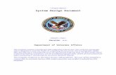 System Design Document - United States Department of ... Web viewThe System Design Document (SDD) ... enhancement category, status, facility name, country code, HL7 field separator,