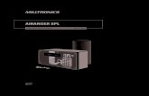 Sensors: Siemens Milltronics AirAnger SPL Plus Instruction ... · PDF fileMeasurement Verification Parameters ... non-invasive, digital, infra-red ... The Reading chosen (and operating