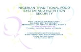 NGERIAN TRADITIONAL FOOD SYSTEMS and Nutrition · PDF filenigerian traditional food system and nutrition security prof. ignatius onimawo (phd) biochemistry department ambrose alli