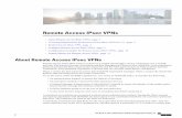Remote Access IPsec VPNs - Cisco - Global Home · PDF fileRemote Access IPsec VPNs • AboutRemoteAccessIPsecVPNs,page1 • LicensingRequirementsforRemoteAccessIPsecVPNsfor3.1,page2