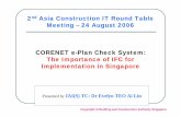 2nd Asia Construction IT Round Table Meeting – 24 August · PDF fileWord document. Demo Scenarios User’s CAD environment ePlanCheck server environment Draft Building Model IFC