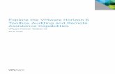 Explore the VMware Horizon 6 Toolbox Auditing and · PDF fileWHITE PAPER / 3 Eloe te ae Hoon 6 Toolbox Atn an Reote Assstane Caabltes VMware Horizon Toolbox is a Web portal that acts